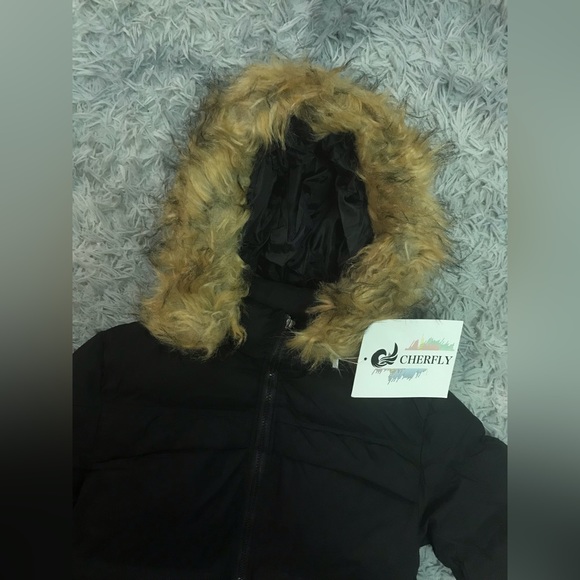 NWT CHERFLY Women’s Long Length Puffer Coat - Picture 9 of 16